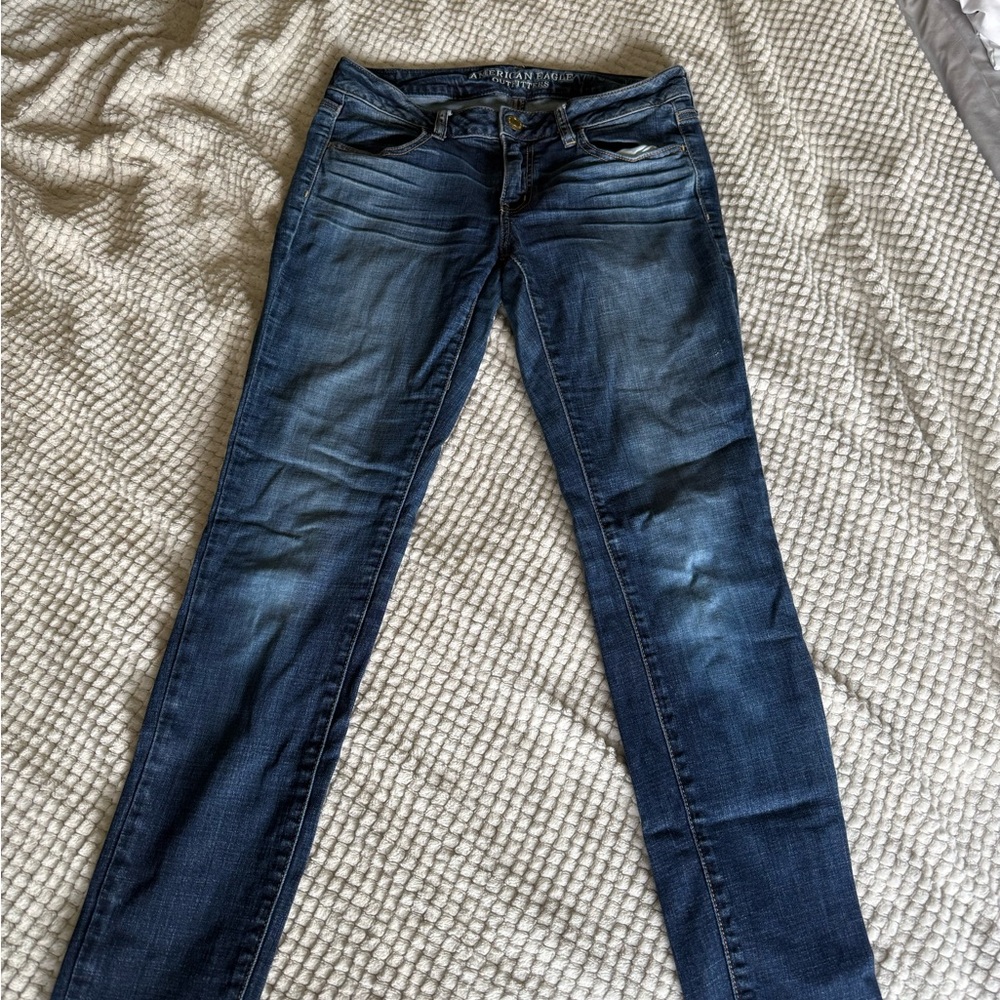 American Eagle Outfitters Blue Skinny Jeans